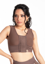 Load image into Gallery viewer, Custom Surgical Bra Thick Straps (Sleeves Option) 4504 Sleeveless
