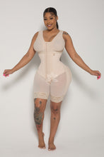 Load image into Gallery viewer, 1007 Bra - Custom Faja Full Back With Sleeves Option Beige / Sleeveless Extra High Shapewear
