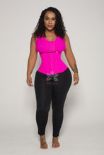 Load image into Gallery viewer, Hot Pink 4007 Bra (Sleeves Option) - Vest
