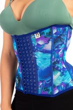 Load image into Gallery viewer, 4203 Waist Trainer Latex Mystic Garden 3Xs / Long
