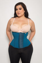 Load image into Gallery viewer, 4201 Waist Trainer Powernet - Special Collections Deep Ocean / 4Xs Short (17 Inches Or Less)
