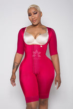 Load image into Gallery viewer, Serena 2004 Thick Straps (Sleeves Option) - Full Back Custom Colombian Faja (No Rods) Shapewear
