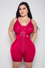 Load image into Gallery viewer, Serena 2017 Thin Straps Bra - Custom Colombian Faja (No Rods) Red Velvet / Short Shapewear
